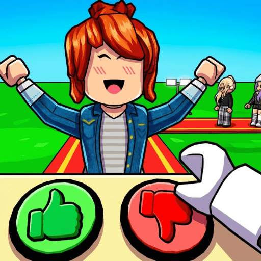 Like or Dislike Roblox gameplay screenshot