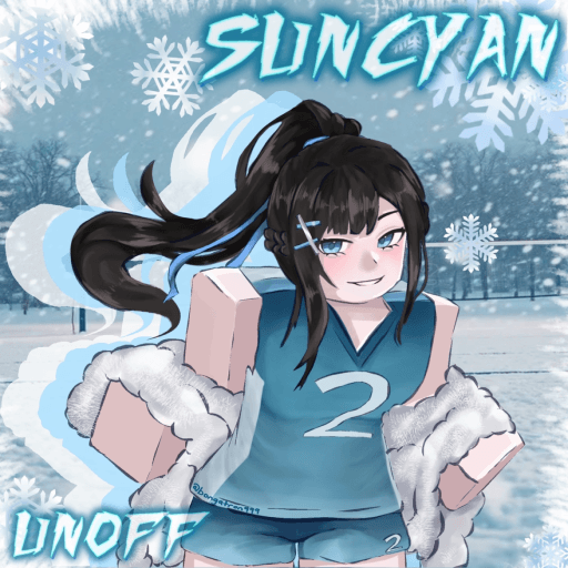(3M VISITS!) VOLLEYBALL: UNOFFICAL SUNCYAN Roblox game thumbnail