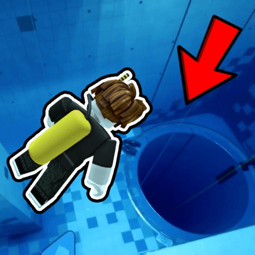 Deepest Swimming Pool Ever Obby Roblox gameplay screenshot