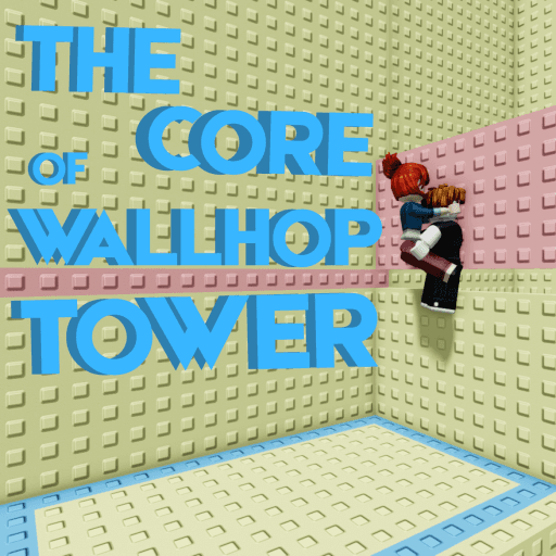 The Core of Wallhop Tower Roblox game thumbnail
