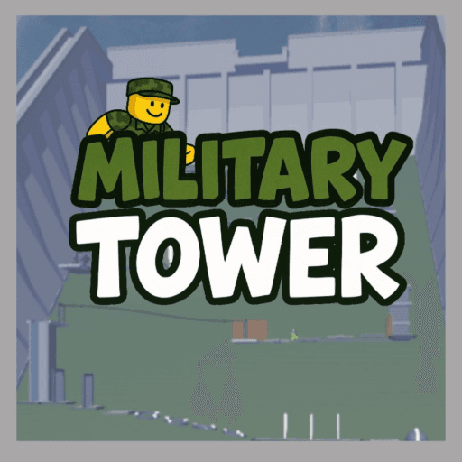Military Tower Roblox gameplay screenshot