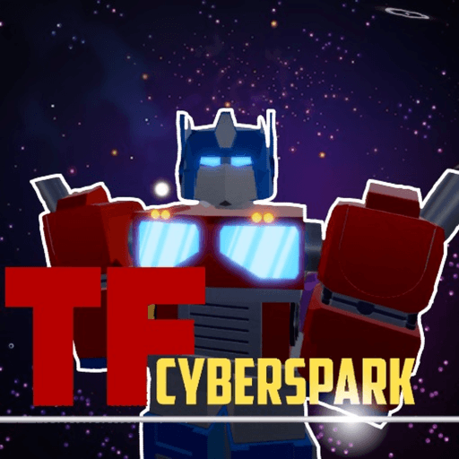 Transformers CyberSpark Roblox game thumbnail