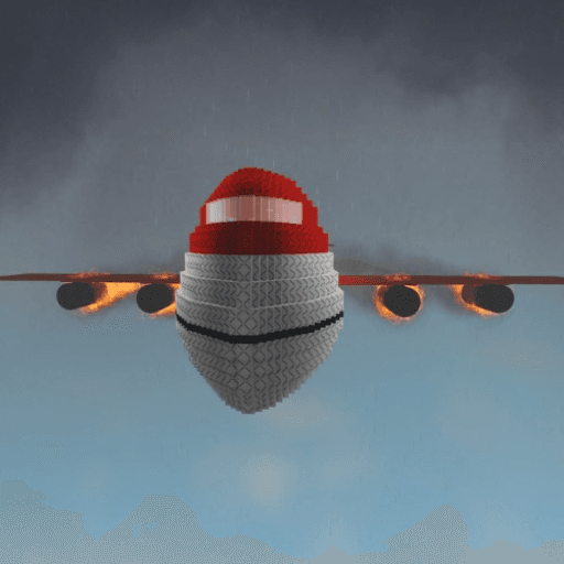 Survive a plane disaster Roblox game stats