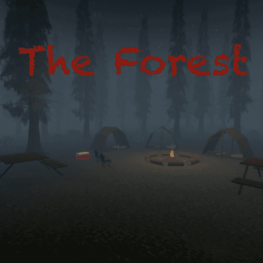The Forest Roblox gameplay screenshot