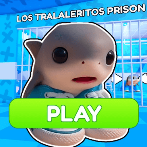 🦈 LOS TRALALERITOS PRISON RUN! (Obby) Roblox game thumbnail