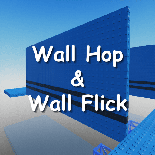 Wall Flick & Wall Hop Ladder Flick Practice Roblox game thumbnail