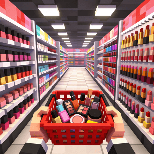 Makeup Store Simulator Roblox game thumbnail