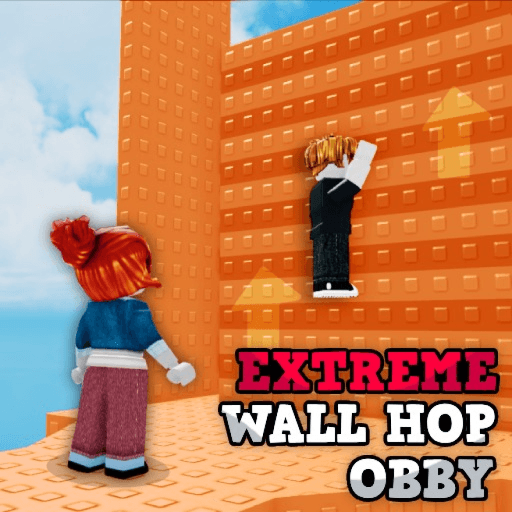 Extreme Wall Hop Obby Roblox gameplay screenshot