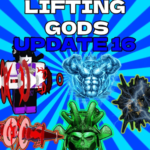Lifting G0D'S [MEGA UPDATE!] [X2K EVENT!!] Roblox game thumbnail