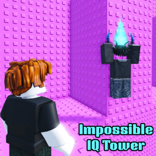 Impossible IQ Tower 🤯🧠 Roblox game thumbnail