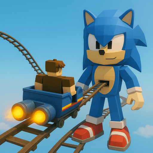 Cart Ride Into SONIC! Roblox gameplay screenshot