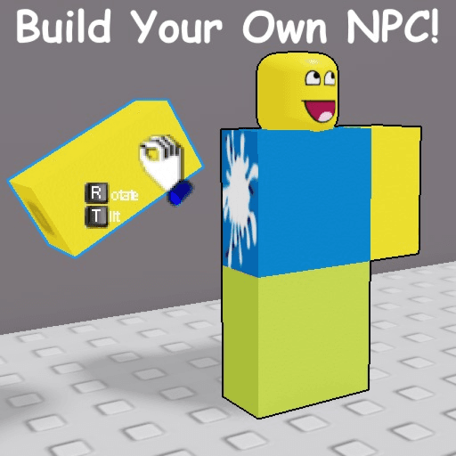Build your own NPC! Roblox game stats
