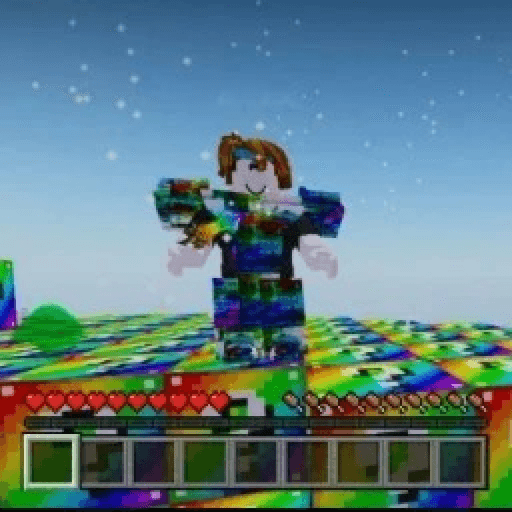 ⛏️OPCraft🌈(RAINBOW TNT BLOCKS)  Roblox gameplay screenshot