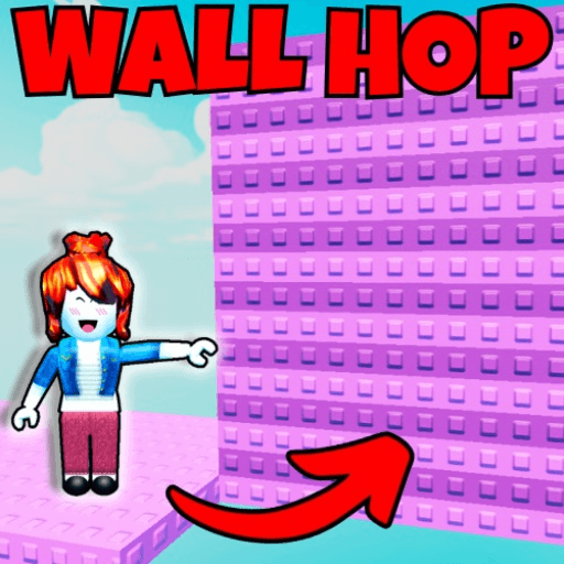 Wall Hop Easy Obby Roblox game thumbnail