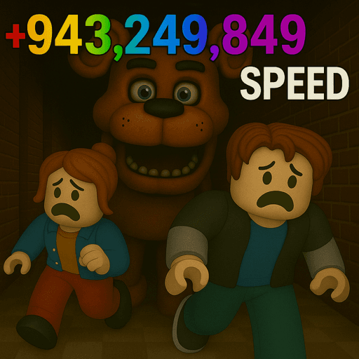 [ABILITIES] +1 Speed Freddy Escape Roblox game thumbnail