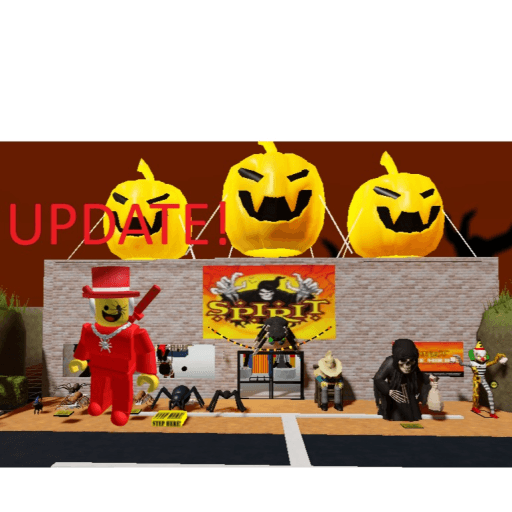 Drive to spirit Halloween! (UPDATE) Roblox game thumbnail