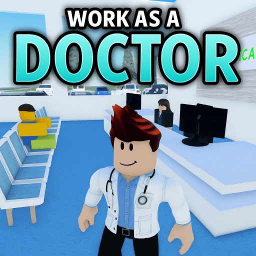 👩‍⚕️Work as a Doctor (Clinic Roleplay Simulator)  Roblox game thumbnail