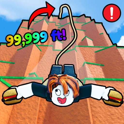 Eat & Bungee Jump! Roblox game thumbnail