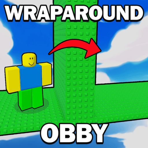 IMPOSSIBLE Wraparound Obby Roblox game thumbnail