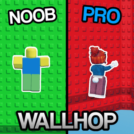 Leon's Wall Hop Obby Roblox gameplay screenshot