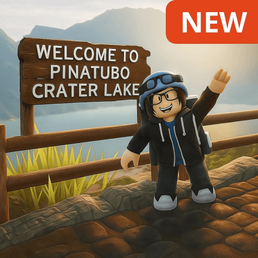 🏞️ MOUNT PINATUBO CRATER LAKE Roblox game thumbnail