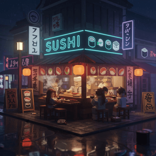 Sushi Shop Tycoon! 🍣😋 Roblox game stats