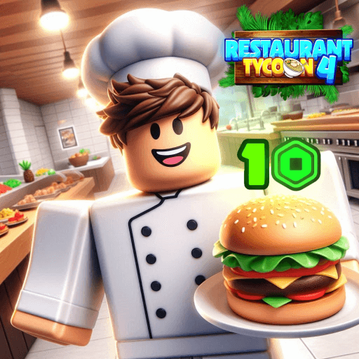 🍔Restaurant Tycoon 4 [🤑3X🤑] Roblox gameplay screenshot