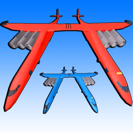 ✈RED VS BLUE PLANE WARS! Roblox game stats