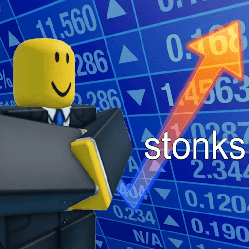 Stonks Roblox game thumbnail