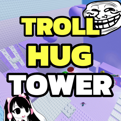 TROLL Hug Tower 😁 Roblox game stats