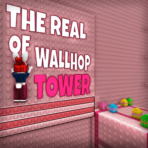 The Real of Wallhop Tower Roblox gameplay screenshot