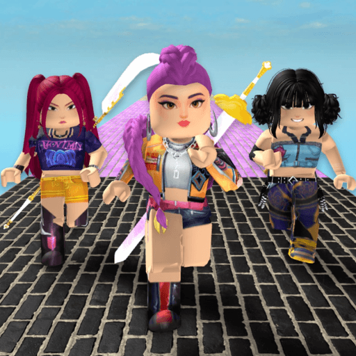 KPop Demon Hunters Speed Clicker 🎤⚡ Roblox gameplay screenshot
