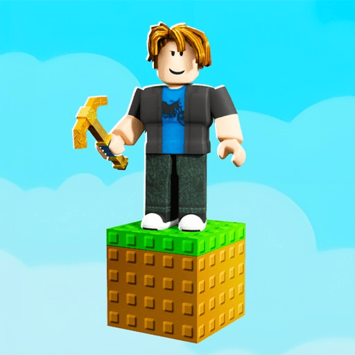 ONE BLOCK Roblox gameplay screenshot