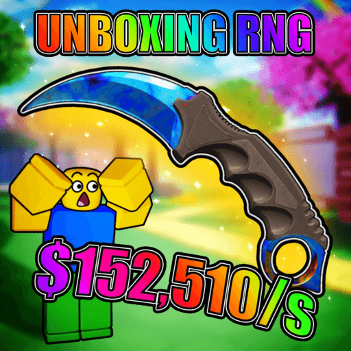 [💎UPD!] Unboxing RNG! Roblox game thumbnail