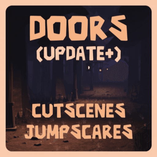 Doors: Cutscenes & Jumpscares [UPDATE] Roblox game thumbnail