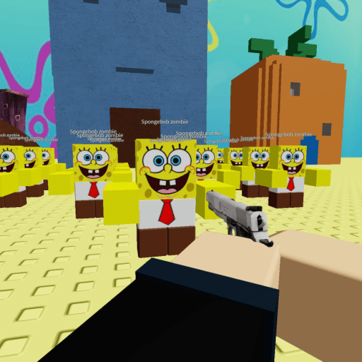 Sponge Zombies War Roblox game thumbnail