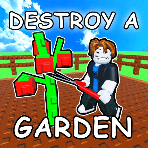 Destroy a Garden Roblox gameplay screenshot