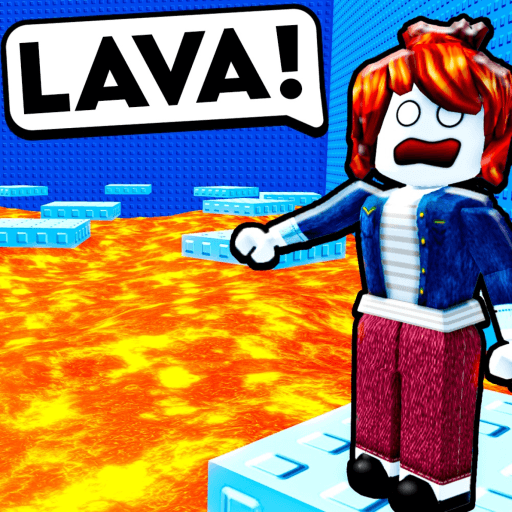 🔥Floor is Lava Tower Roblox game thumbnail