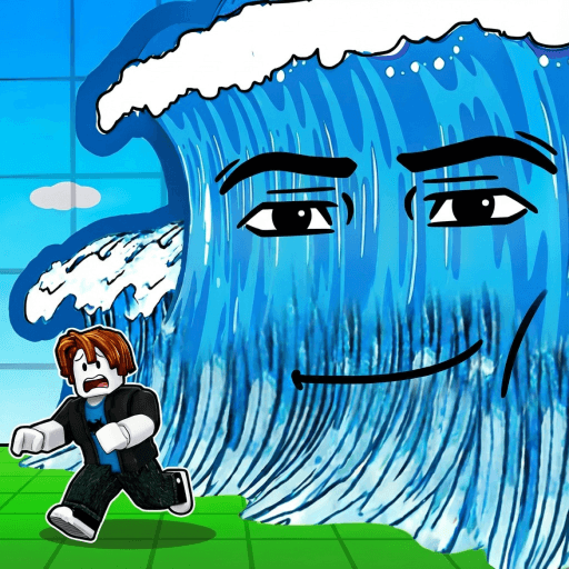 Escape The Tsunami 🌊  Roblox gameplay screenshot