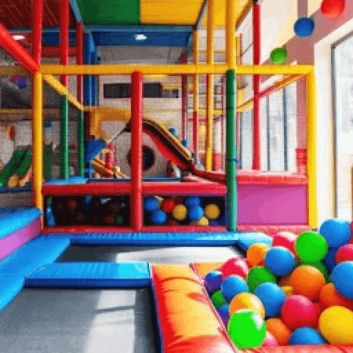 Indoor Playground Biggest Fun Waterpark Kids Roblox game thumbnail