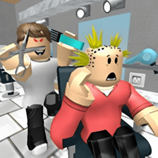 Escape The Barber Obby (NEW) Roblox gameplay screenshot