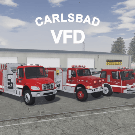 Carlsbad Volunteer Fire Department Roblox gameplay screenshot
