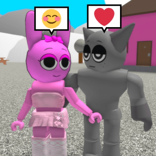 💖 Sprunki Fun 3D Roleplay! 💖 Roblox game thumbnail