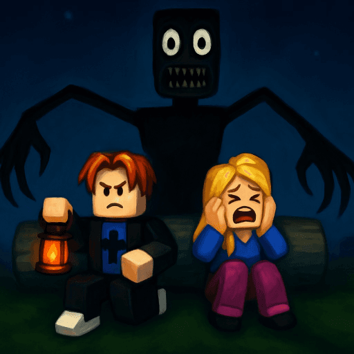 Survive the camping trip 🏕️ Roblox game thumbnail