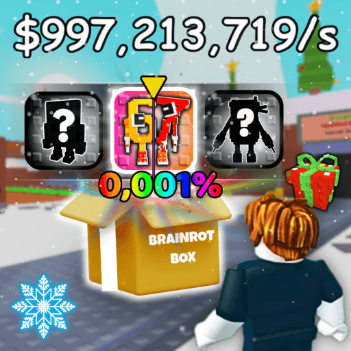 [🎄] Open a Brainrot Box Roblox game stats