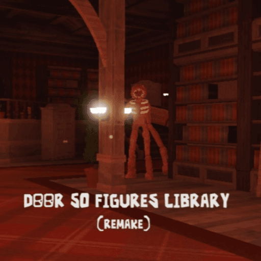 Door 50 Figures Library Roblox game thumbnail