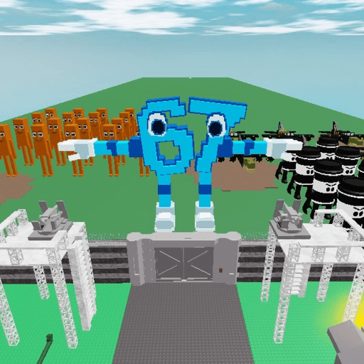 Bunker vs Brainrot Roblox gameplay screenshot