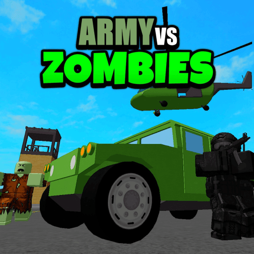Army vs Zombies Roblox game thumbnail
