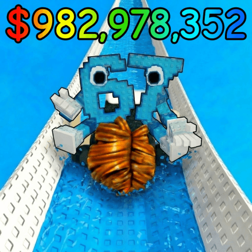 Waterslide To Brainrots! Roblox game thumbnail