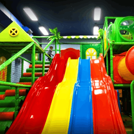 Indoor Playground Rainbow Fun Bouncy Castle Happy Roblox gameplay screenshot